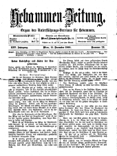 Hebammen-Zeitung 19001215 Seite: 1