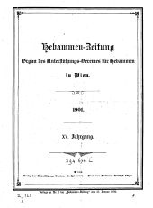 Hebammen-Zeitung 19010115 Seite: 1