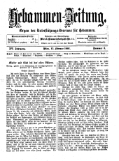 Hebammen-Zeitung 19010215 Seite: 1