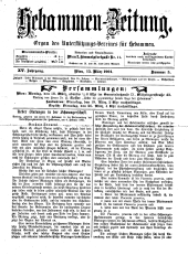 Hebammen-Zeitung 19010315 Seite: 1