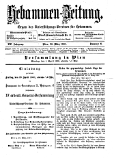 Hebammen-Zeitung 19010330 Seite: 1