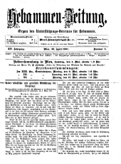 Hebammen-Zeitung 19010430 Seite: 1