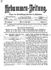 Hebammen-Zeitung 19010615 Seite: 1