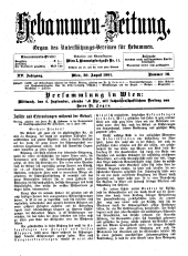 Hebammen-Zeitung 19010830 Seite: 1