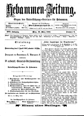 Hebammen-Zeitung 19020330 Seite: 1