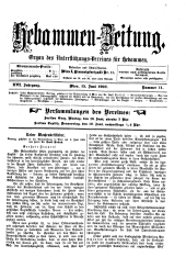 Hebammen-Zeitung 19020615 Seite: 1