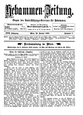 Hebammen-Zeitung 19030130 Seite: 1