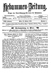 Hebammen-Zeitung 19030228 Seite: 1