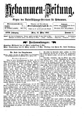 Hebammen-Zeitung 19030315 Seite: 1