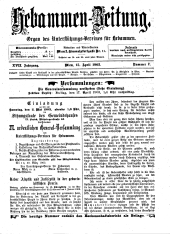Hebammen-Zeitung 19030415 Seite: 1