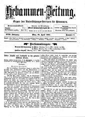 Hebammen-Zeitung 19030430 Seite: 1