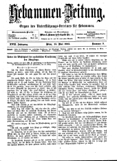 Hebammen-Zeitung 19030515 Seite: 1