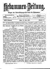 Hebammen-Zeitung 19030615 Seite: 1