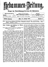 Hebammen-Zeitung 19040215 Seite: 1