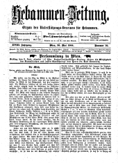 Hebammen-Zeitung 19040530 Seite: 1