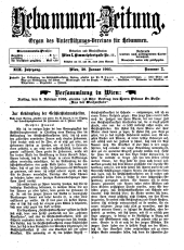 Hebammen-Zeitung 19050130 Seite: 1