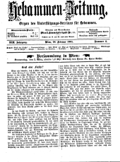 Hebammen-Zeitung 19050228 Seite: 1