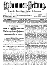 Hebammen-Zeitung 19050430 Seite: 1