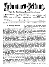 Hebammen-Zeitung 19050615 Seite: 1