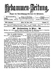 Hebammen-Zeitung 19050630 Seite: 1
