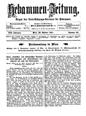 Hebammen-Zeitung 19051030 Seite: 1