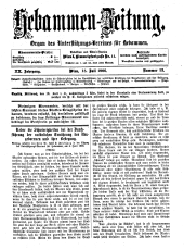 Hebammen-Zeitung 19060715 Seite: 1