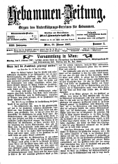 Hebammen-Zeitung 19070131 Seite: 1