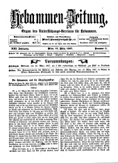 Hebammen-Zeitung 19070315 Seite: 1
