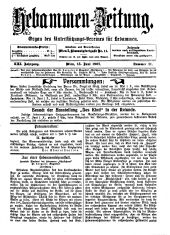 Hebammen-Zeitung 19070615 Seite: 1