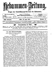 Hebammen-Zeitung 19070630 Seite: 1
