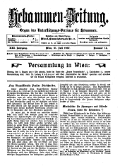 Hebammen-Zeitung 19070731 Seite: 1