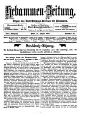 Hebammen-Zeitung 19070831 Seite: 1
