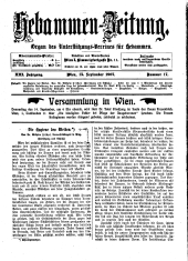 Hebammen-Zeitung 19070915 Seite: 1