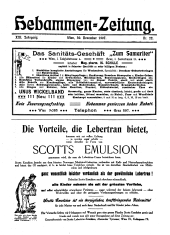 Hebammen-Zeitung 19071115 Seite: 15