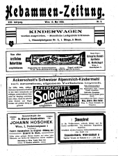 Hebammen-Zeitung 19080515 Seite: 1