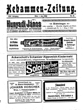 Hebammen-Zeitung 19080601 Seite: 1