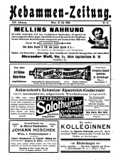 Hebammen-Zeitung 19080715 Seite: 1