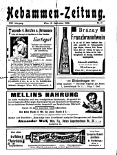 Hebammen-Zeitung 19080915 Seite: 1