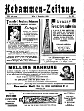 Hebammen-Zeitung 19081101 Seite: 1