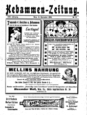 Hebammen-Zeitung 19081115 Seite: 1
