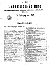 Hebammen-Zeitung 19090101 Seite: 3