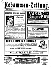Hebammen-Zeitung 19090701 Seite: 1