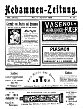Hebammen-Zeitung 19090915 Seite: 1