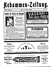 Hebammen-Zeitung 19091001 Seite: 1