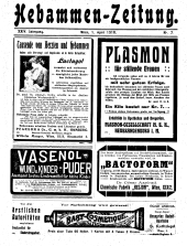 Hebammen-Zeitung 19100401 Seite: 1