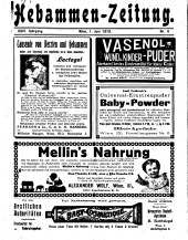 Hebammen-Zeitung 19100601 Seite: 1