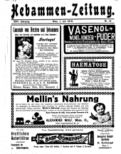 Hebammen-Zeitung 19100701 Seite: 1