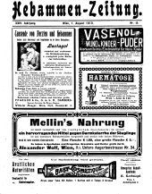 Hebammen-Zeitung 19100801 Seite: 1