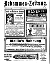 Hebammen-Zeitung 19100901 Seite: 1