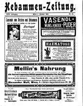 Hebammen-Zeitung 19101001 Seite: 1